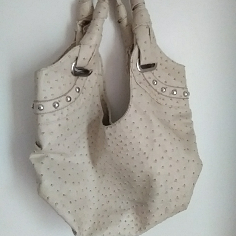 Cato faux ostrich hobo shoulder bag purse